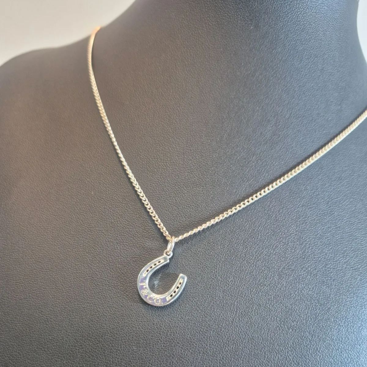 希少 廃盤 ティファニー ネックレス 馬蹄 ホースシュー シルバー 925