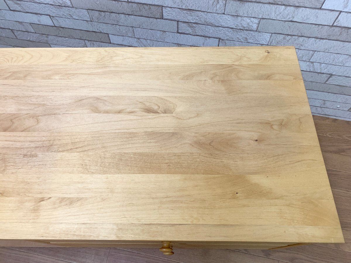 美品 momo natural como テレビボード 120cm 無垢材 MOMO NATURAL