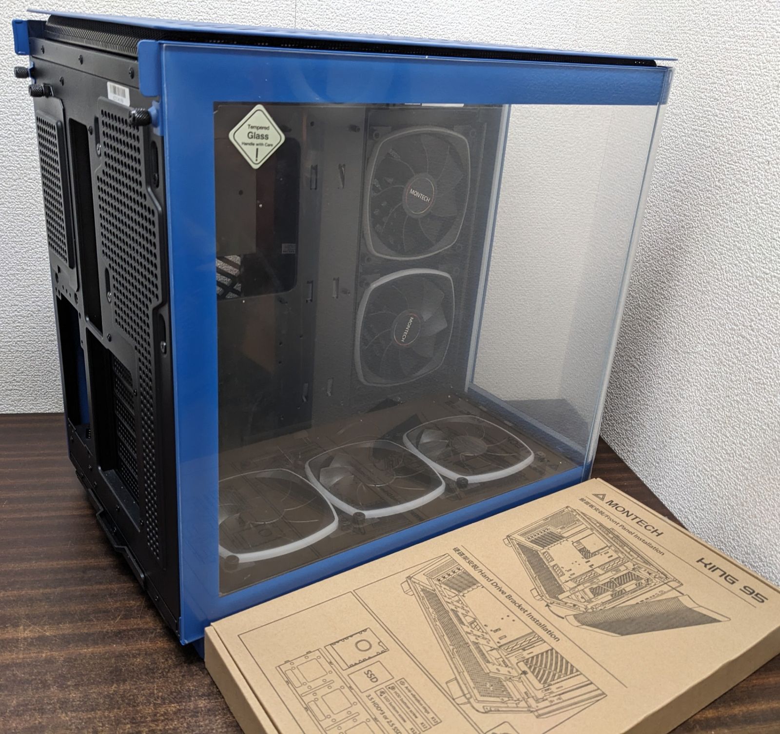 未使用◎MONTECH KING 95 PRO Blue PCケース - メルカリ