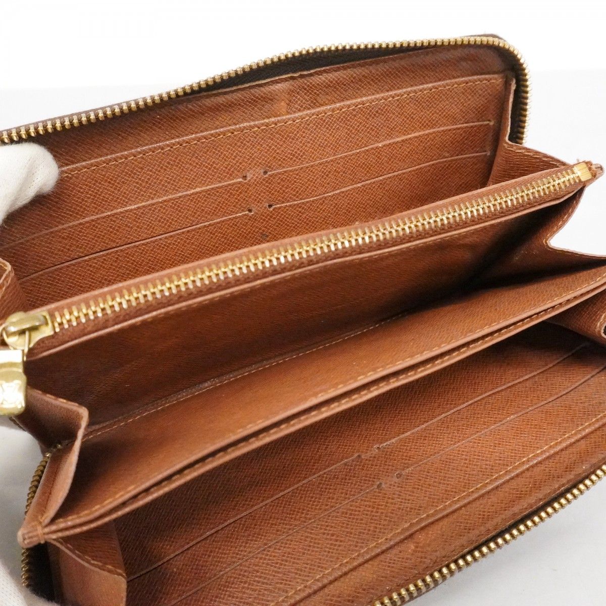 6ad3508-k】ルイヴィトン 長財布 モノグラム ジッピーウォレット