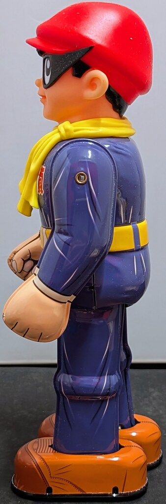 ビリケン商会 ブリキ まぼろし探偵 ゼンマイ式歩行 Amazon.co.jp