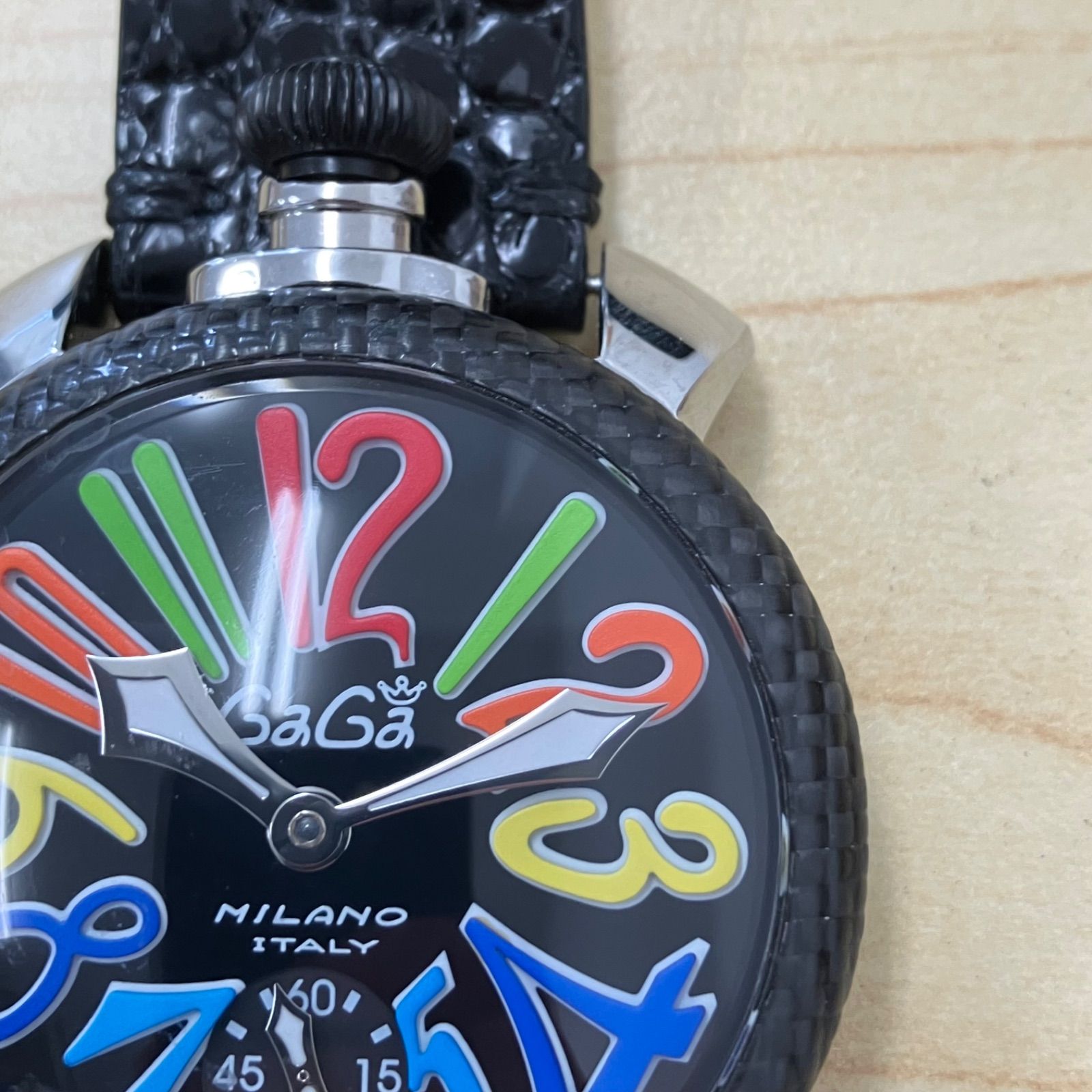 正規品/稼働品】 GaGa MILANO ガガミラノ MANUALE 48 マヌアーレ48 手