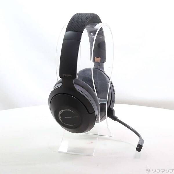 中古品〕 Sound Blaster GH7 ワイヤレス ヘッドセット SB-GH7-BKA【377