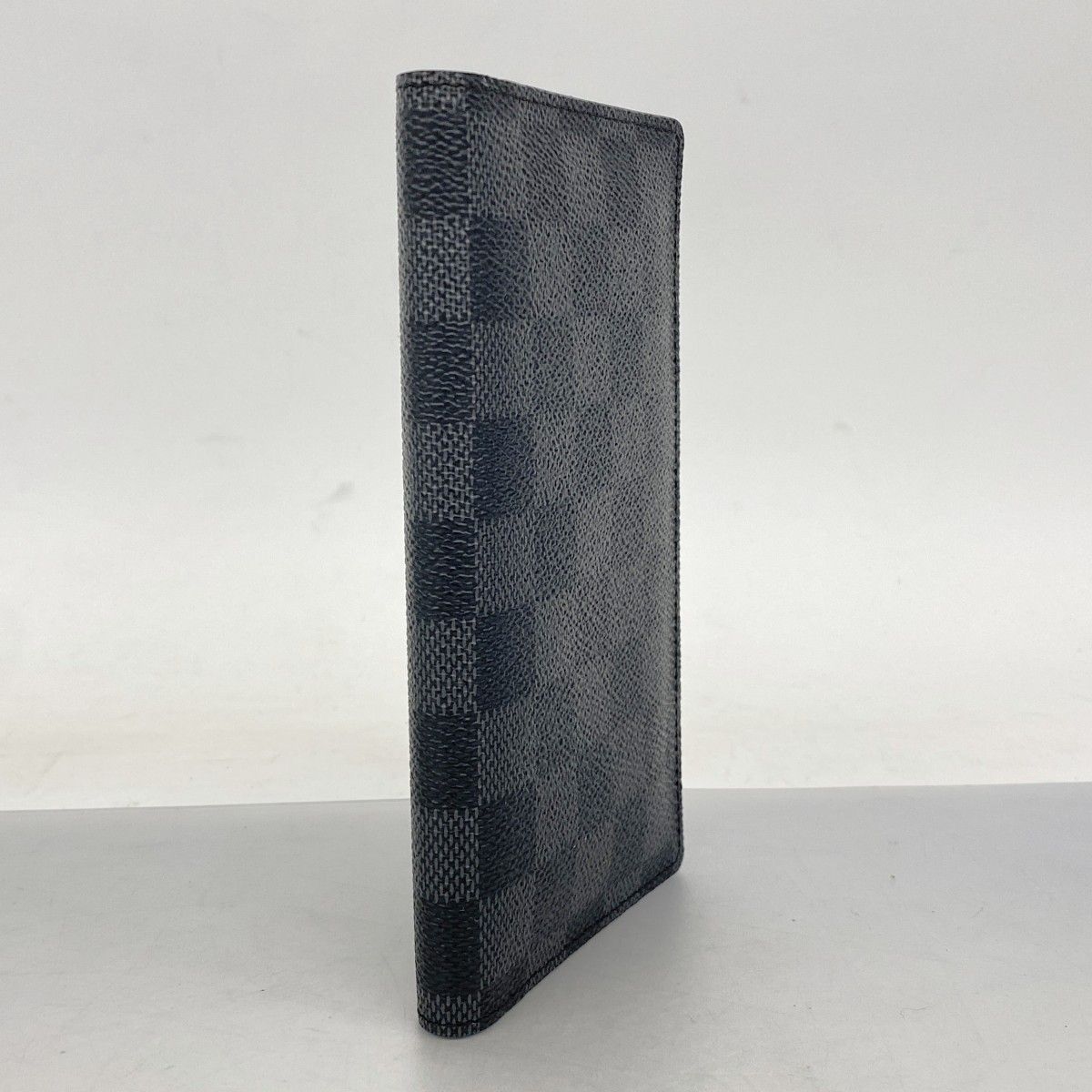 6 ad 3714-k ルイヴィトン 手帳カバー ダミエ グラフィット アジェンダポッシュ R 20975 ブラック メンズ