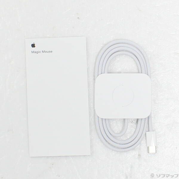 中古品〕 Magic Mouse (USB-C) ホワイト (Multi-Touch対応) MXK53ZA／A