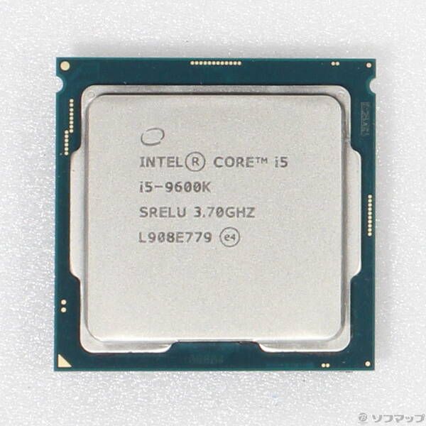 中古品〕 Core i5 9600K 〔3.7GHz／LGA 1151〕【262】 - メルカリ