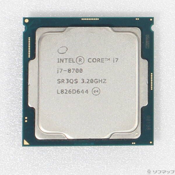 CPU Intel Core i7 8700 中古品×２個 中古品〕 Core i7 8700 〔3.2GHz／LGA 1151〕【377】 - メルカリ
