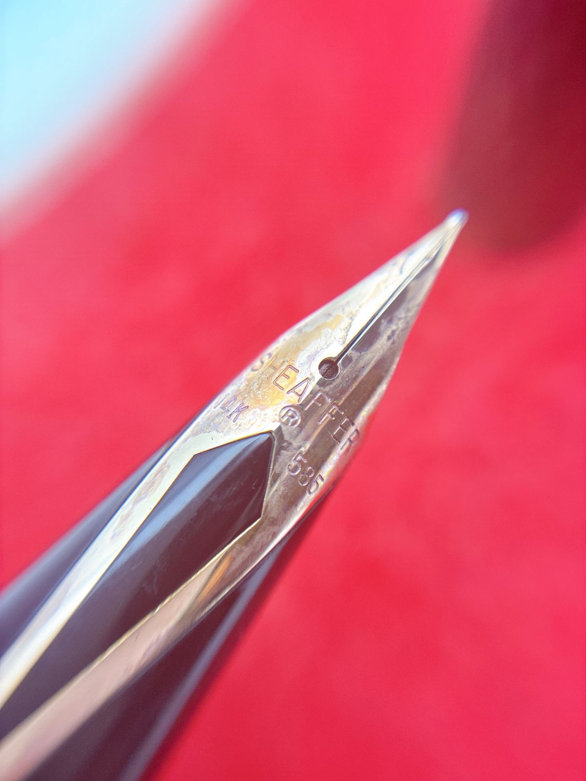 SHEAFFER シェーファー インペリアル 万年筆 14K 585 80s シェーファー インペリアル 834 SHEAFFER 834 （細字） 14K