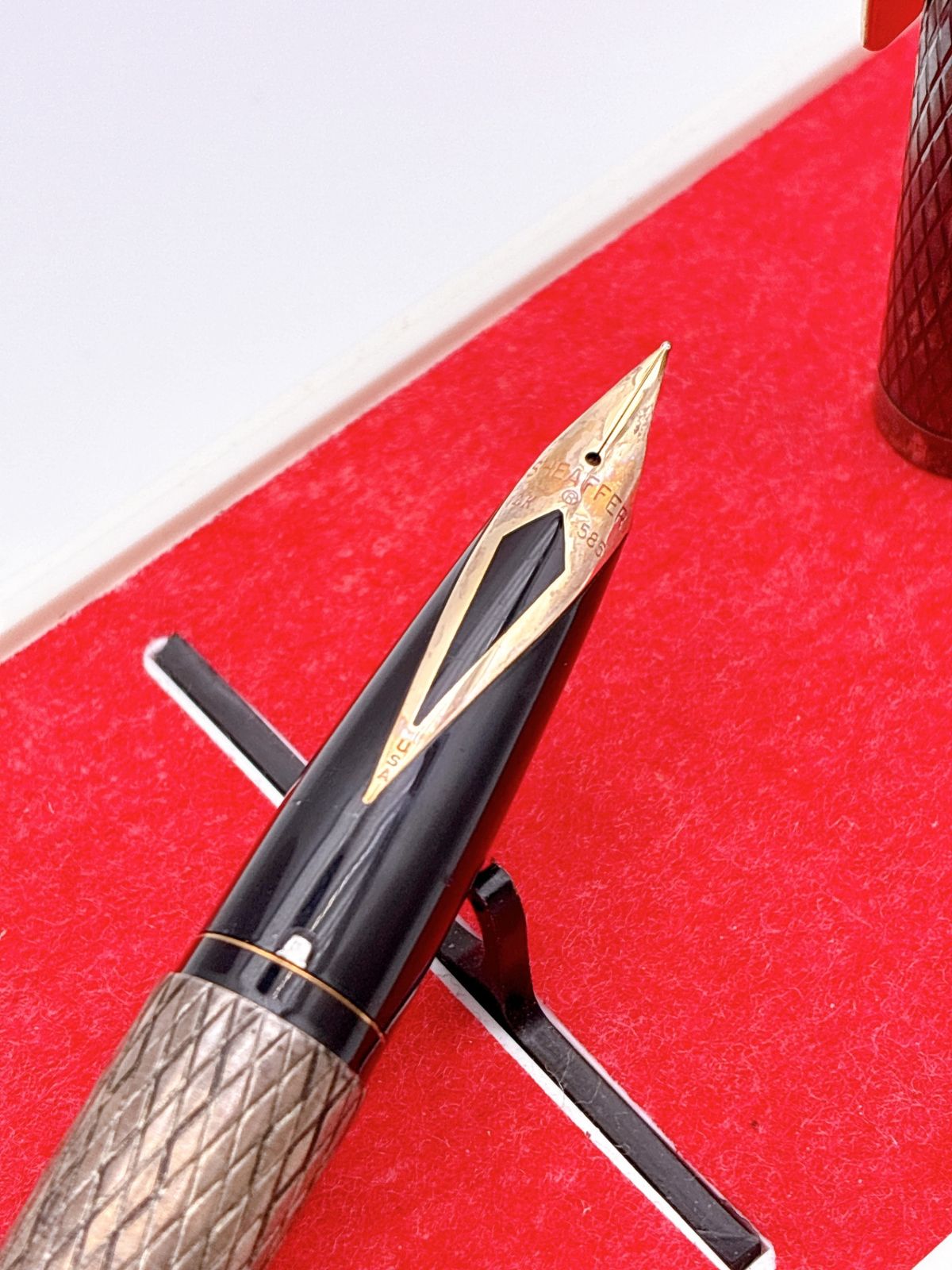 SHEAFFER シェーファー インペリアル 万年筆 14K 585 80s シェーファー インペリアル 834 SHEAFFER 834 （細字） 14K