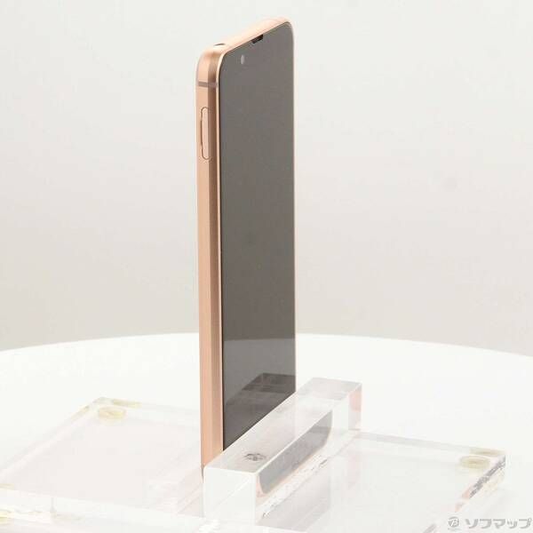 中古品〕 AQUOS sense3 64GB ライトカッパー SHV45 auロック解除SIM