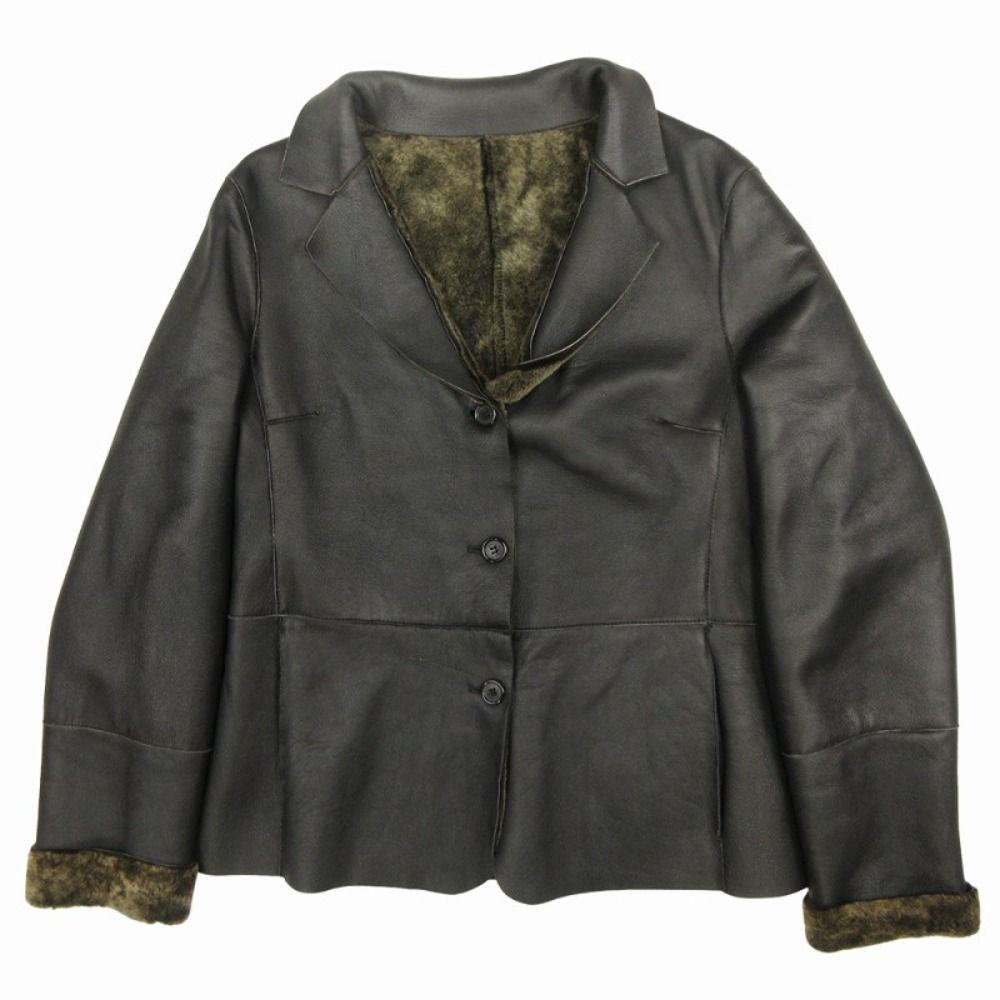 BALLY バリー ラムレザーコート リバーシブル レザー ジャケット 38 美品 BALLY バリー vintage ラムスキン レザー ジャケット ブルゾン