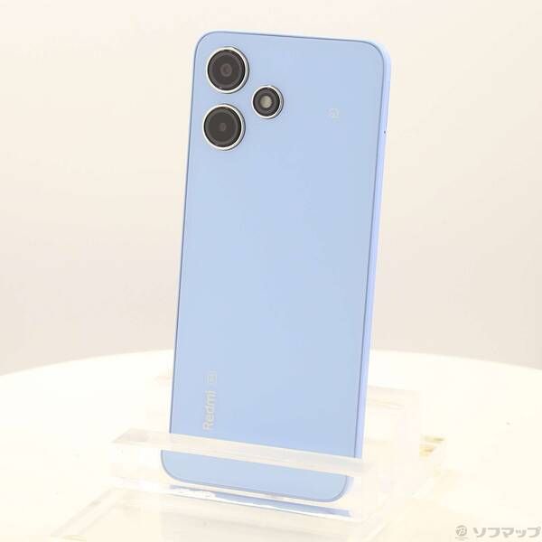 中古品〕 Redmi 12 5G 128GB スカイブルー XIG03 au SIMフリー【348