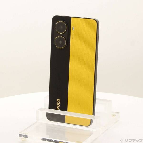中古品〕 POCO X7 Pro 256GB イエロー MZB0J3DJP SIMフリー【262