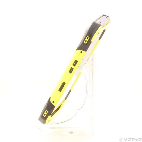 中古品〕 TORQUE 5G 128GB イエロー KYG01 auロック解除SIMフリー【295