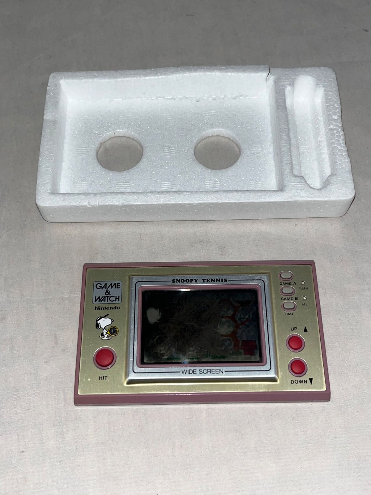 【新品未使用】ゲームウォッチ　スヌーピー￼テニス￼ 第17作】 SP-30 スヌーピーテニス - どこでもGAME&WATCH ～ゲーム