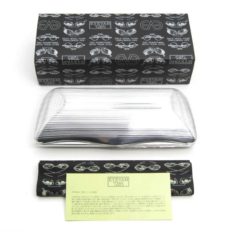 未使用 EYEVAN7285 アイヴァン7285 メガネフレーム MODEL.1009 日本製