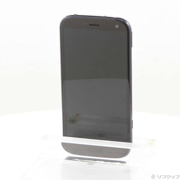 中古品〕 らくらくスマートフォン 64GB ネイビー F-52B docomo SIM