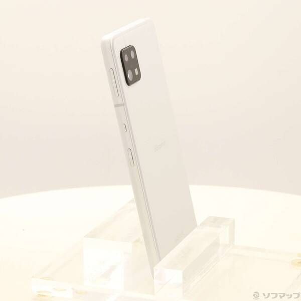 中古品〕 AQUOS sense6 64GB シルバー SH-54B docomo SIMフリー【344