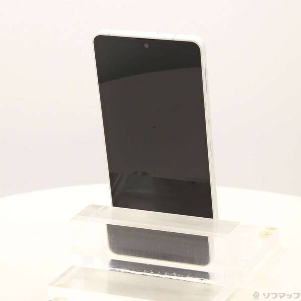 中古品〕 AQUOS sense6 64GB シルバー SH-54B docomo SIMフリー【344