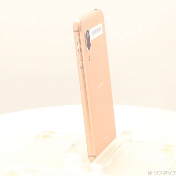 中古品〕 AQUOS sense3 basic 32GB ライトカッパー SHV48 auロック解除