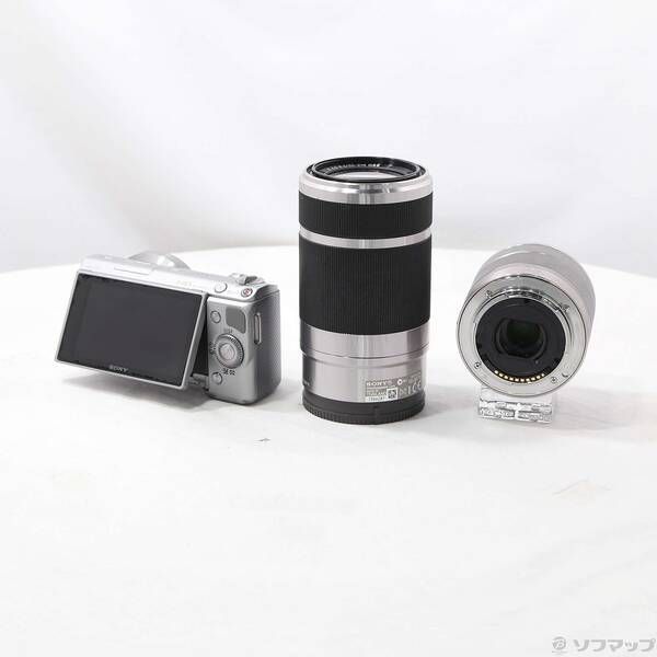 中古品〕 α NEX-5NY ダブルズームレンズキット (18-55mm／55-210mm付属