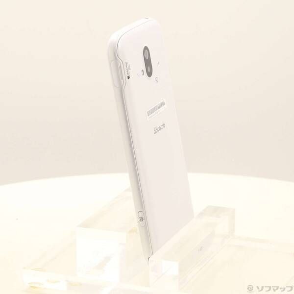中古品〕 らくらくスマートフォン 64GB ホワイト F-52B docomo SIM