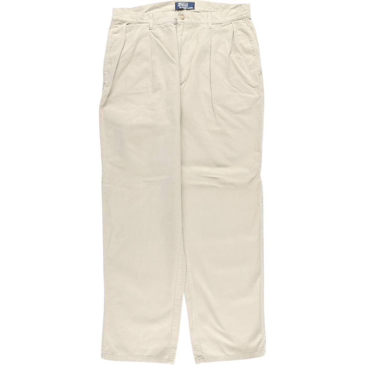 ポロラルフローレン USA製 チノパン 初期型 80s 90s ツータック 古着 古着 ラルフローレン Ralph Lauren POLO by Ralph Lauren ツータック