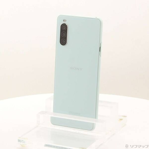 中古品〕 Xperia 10 II 64GB ミント SO-41A docomoロック解除SIMフリー