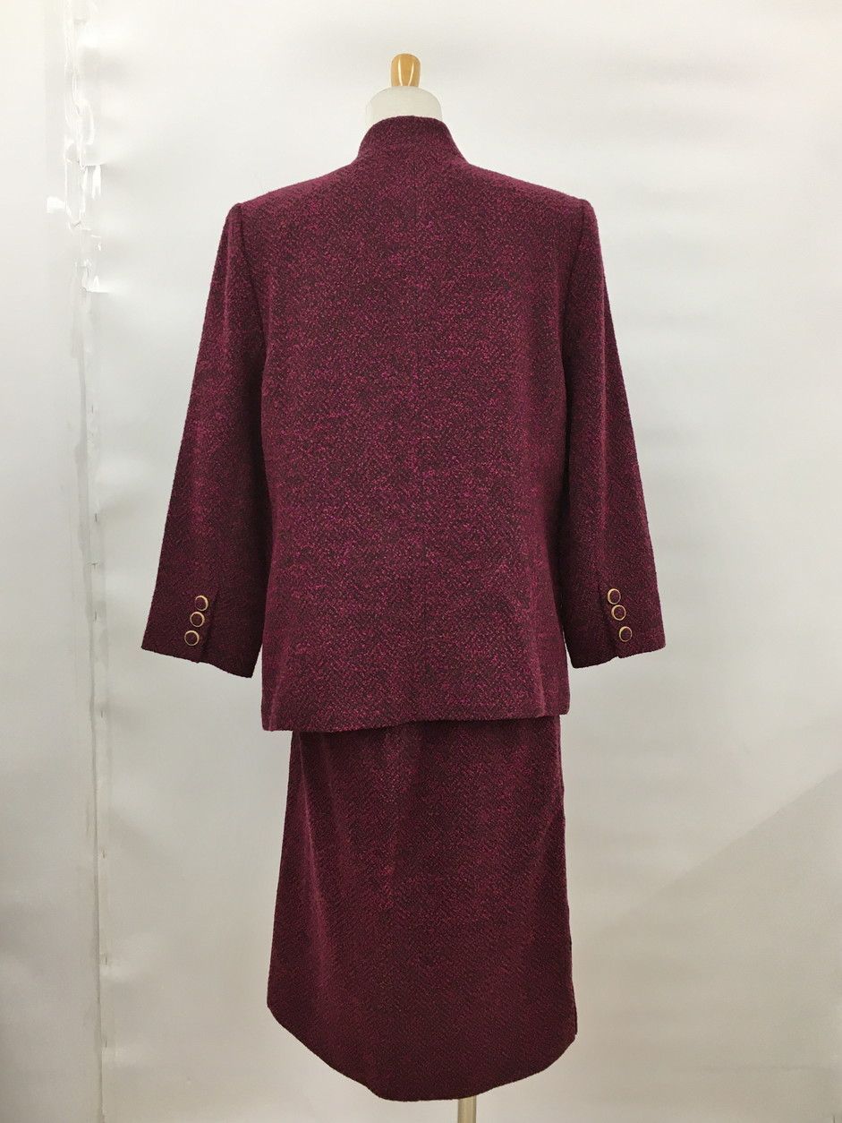 レリアン leilian ノーカラージャケット スカート セットアップ 13+