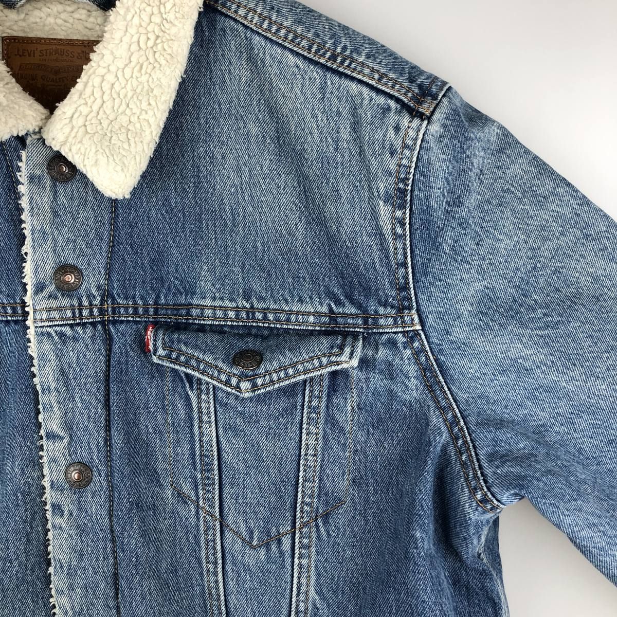 古着 リーバイス Levi's PREMIUM プレミアム 中綿入り デニムボア