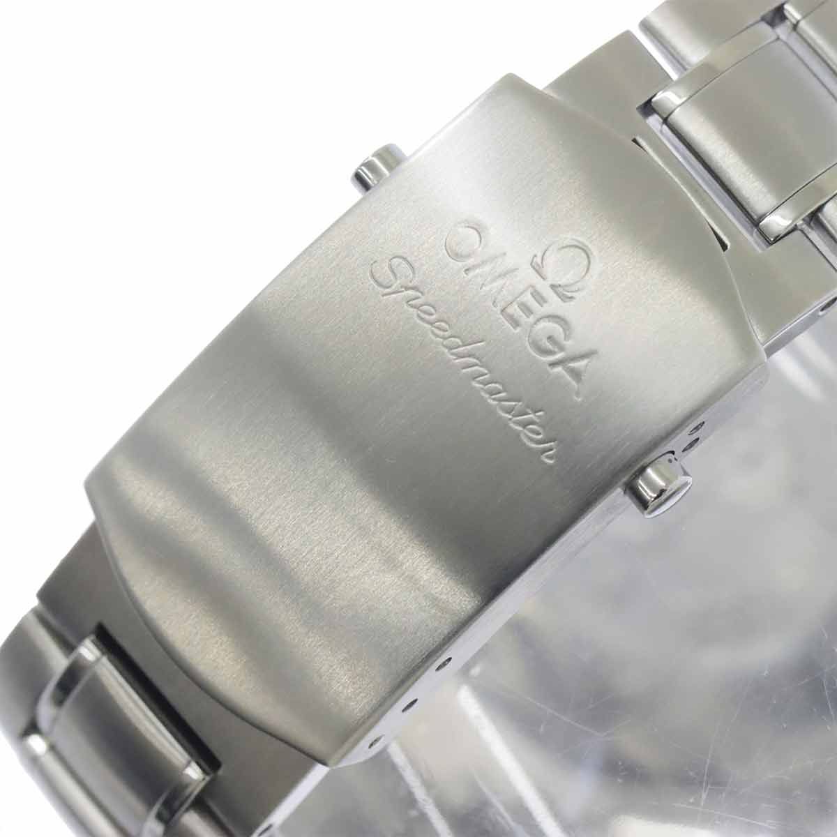  オメガ OMEGA スピードマスター デイト 3210 51 クロノグラフ メンズ 腕時計 デイト ブラック 自動巻き Speedmaster 90304946 チノパン 自動巻き時計 腕時計(アナログ)