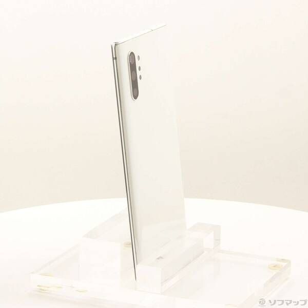 中古品〕 Galaxy Note10+ 256GB オーラホワイト SC-01M docomoロック