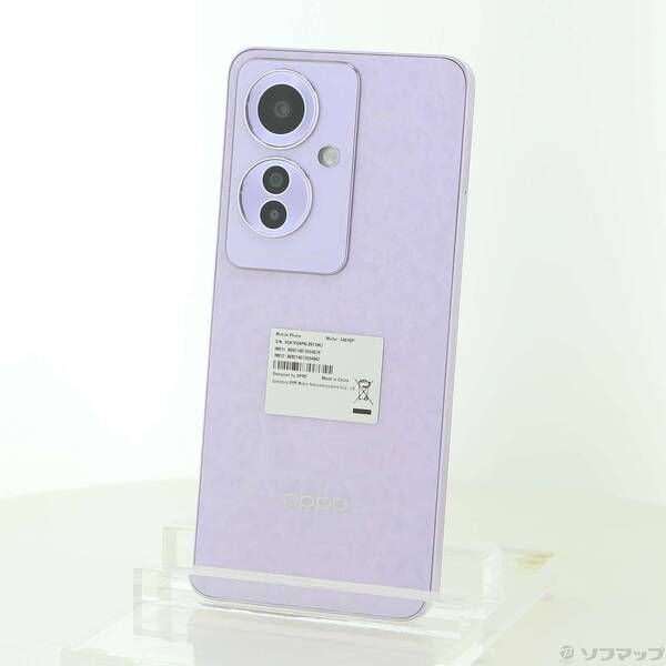 中古品〕 OPPO Reno11 A 128GB コーラルパープル Y!mobile SIMフリー