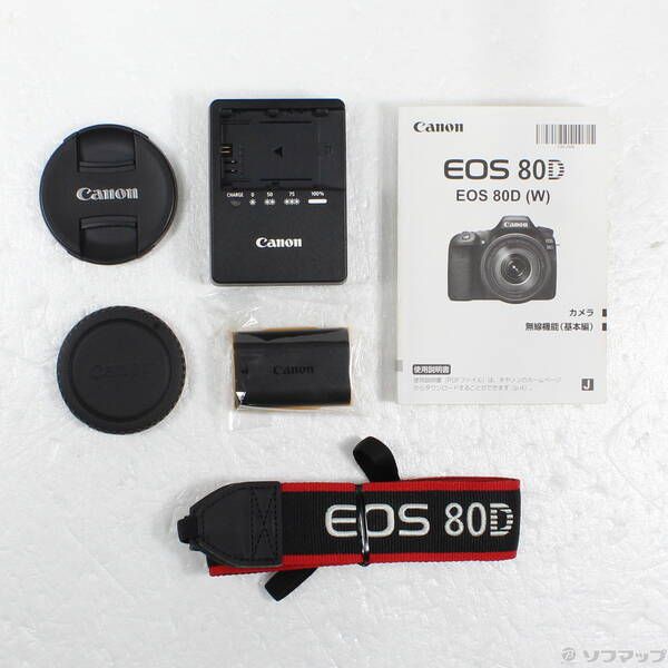 中古品〕 EOS 80D EF-S18-135 IS USM レンズキット【262】 - メルカリ