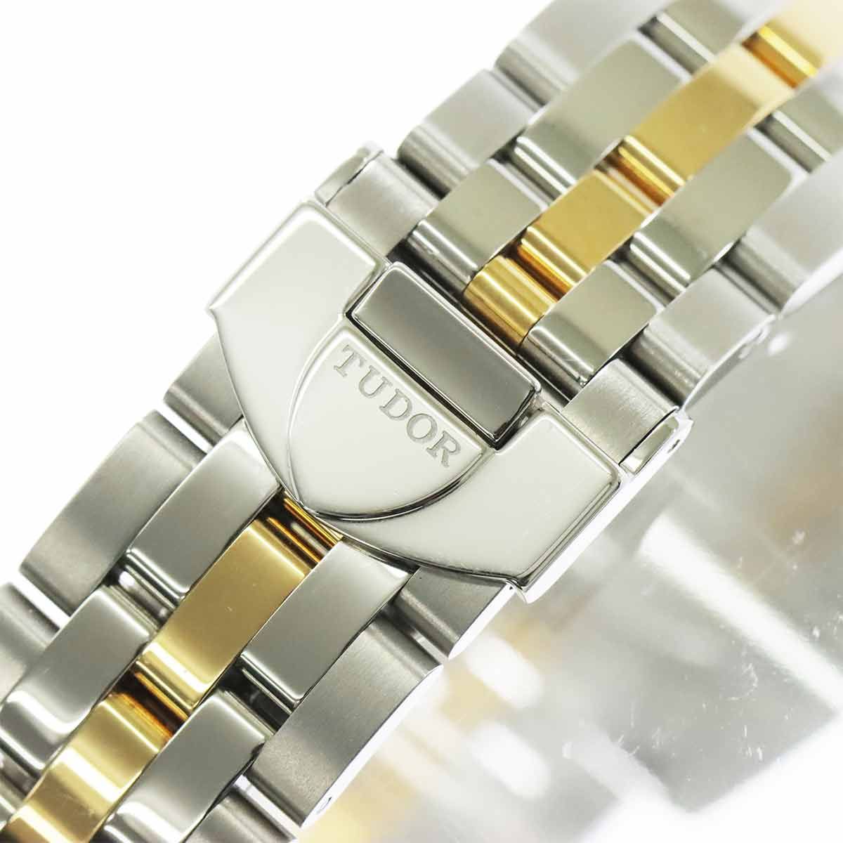  チューダー チュードル TUDOR グラマーデイトデイ コンビ 56003 メンズ 腕時計 ゴールド YG 自動巻き ウォッチ Glamour Dateday 90310495 今季注目 自動巻き時計 腕時計(アナログ)