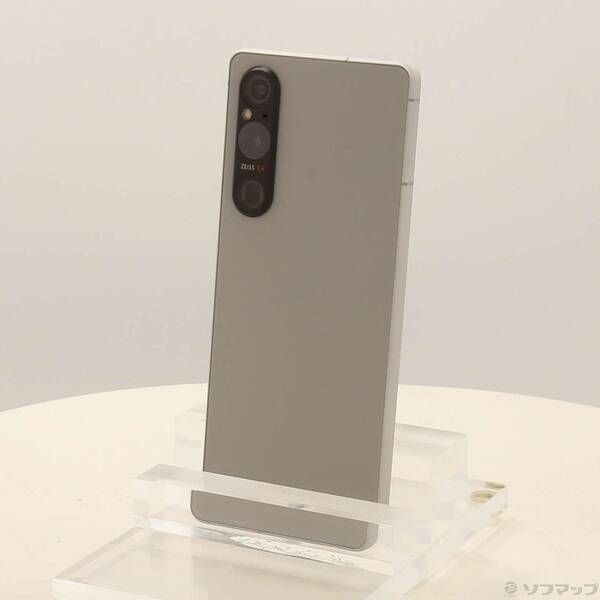 中古品〕 Xperia 1 V 512GB プラチナシルバー XQ-DQ44-S3JPCX0 SIM