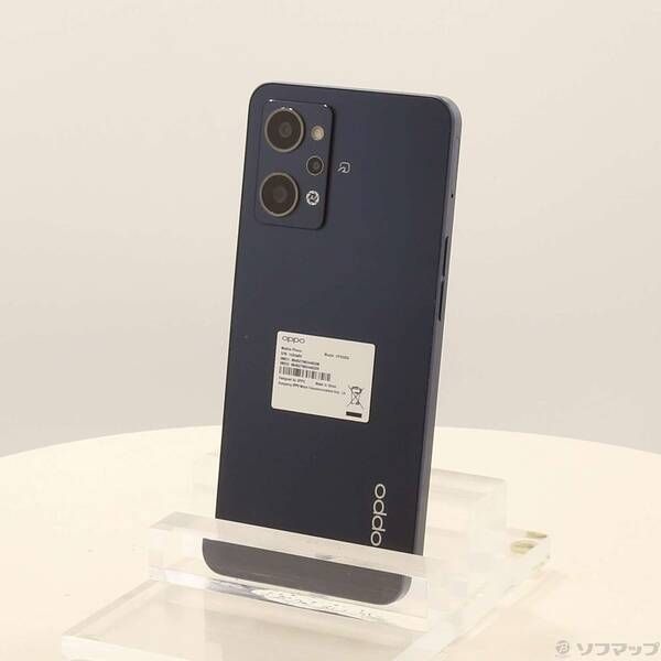 中古品〕 OPPO Reno7 A 128GB スターリーブラック CPH2353 SIMフリー
