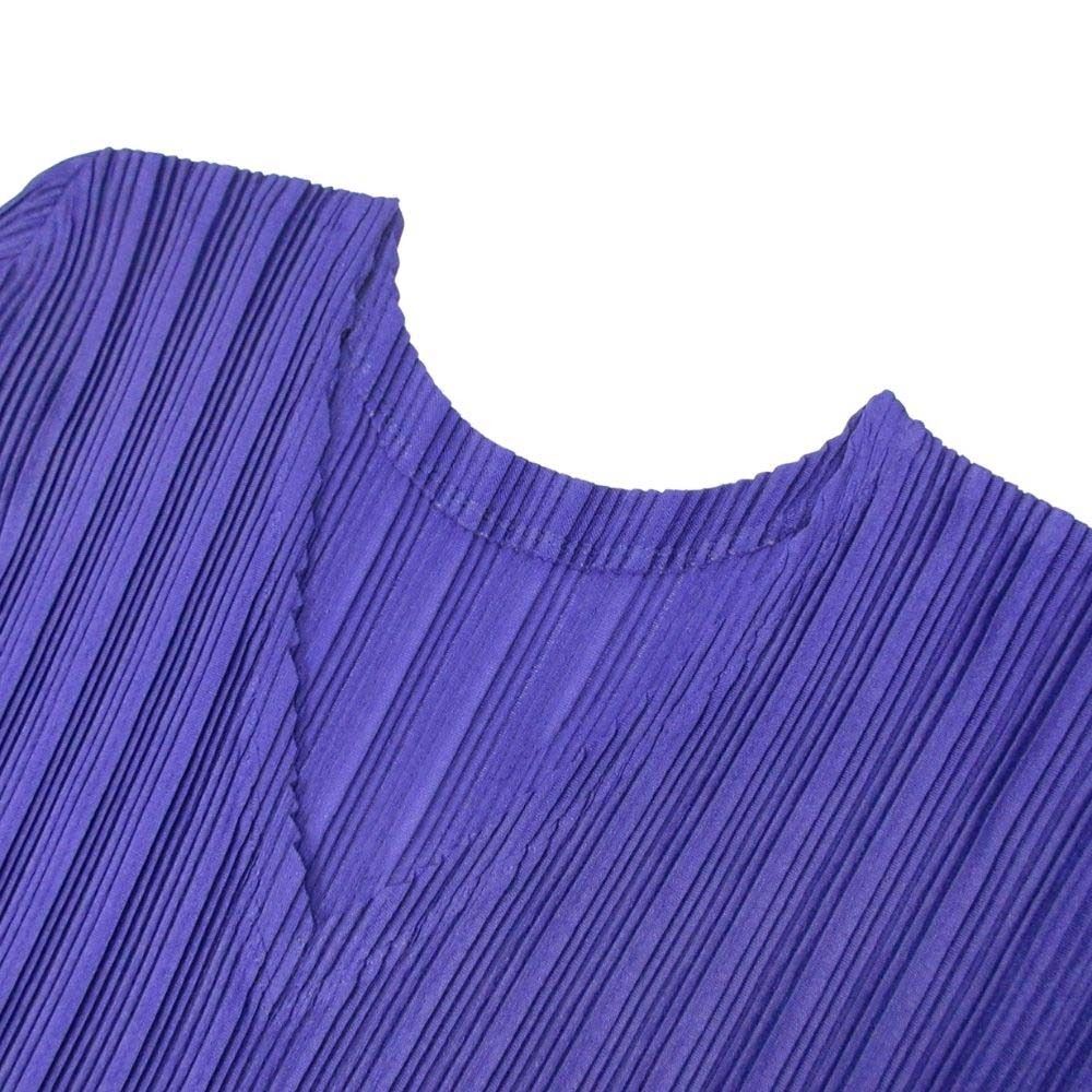 【美品】Lサイズ　イッセイミヤケ プリーツプリーズ パープル系 カットソー 楽天市場】プリーツプリーズ（カラーパープル）（Tシャツ・カットソー