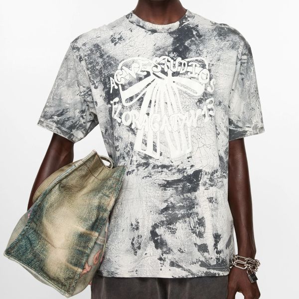 新品 Acne Studios アクネストゥディオズ 25SS PLASTER PRINT T-SHIRT