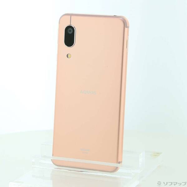 中古品〕 AQUOS sense3 basic 32GB ライトカッパー SHV48 auロック解除