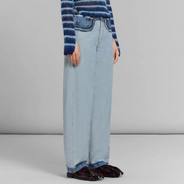 新品 MARNI マルニ 25SS イタリア製 インサイドアウト デニム製