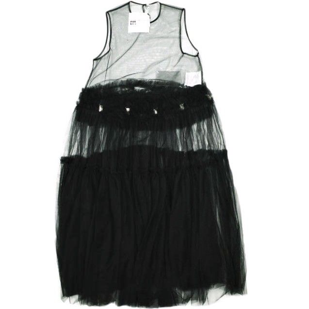 noir kei ninomiya チュール　ワンピース noir kei ninomiya ナイロンチュールワンピース [3N-O011-051] – CREER