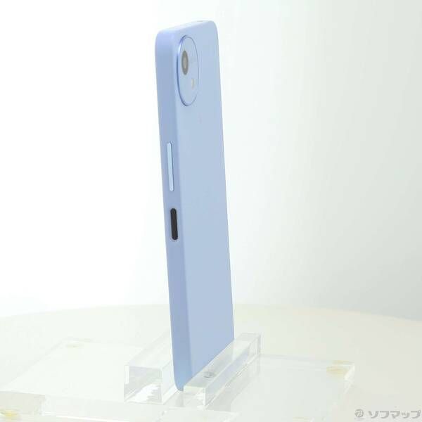 中古品〕 AQUOS wish4 64GB ブルー SH-52E docomo SIMフリー【297