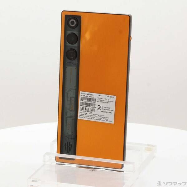 中古美品 REDMAGIC 10 Air 16/512GB Flare 日本版 SIMフリー】REDMAGIC 10 Air 16G+512G Flare (オレンジ) REDMAGIC