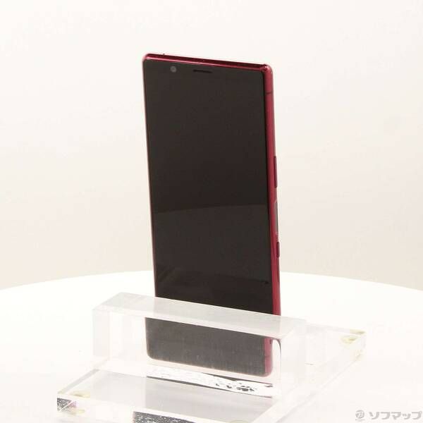 中古品〕 Xperia 5 64GB レッド 901SO SoftBank【295】 - メルカリ