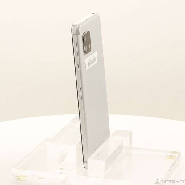 中古品〕 AQUOS sense4 lite 64GB シルバー SH-RM15 楽天 SIMフリー