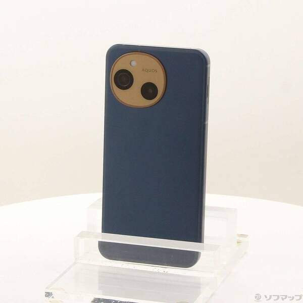 中古品〕 AQUOS sense10 256GB デニムネイビー SH-M33 SIMフリー【377