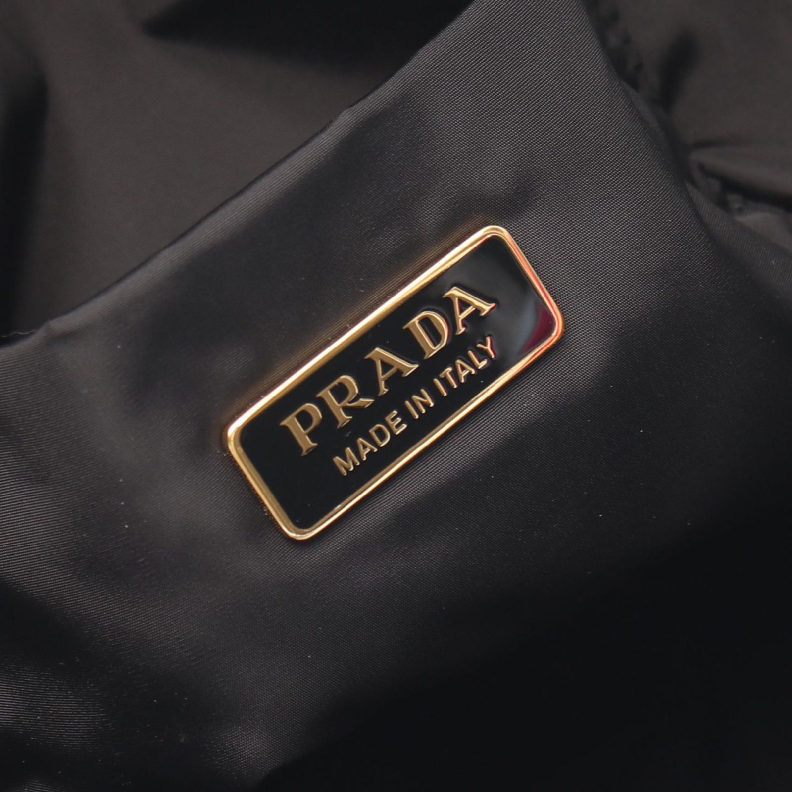 プラダ PRADA ポーチ Re-Nylon サーフィン柄 ライトブルー/マルチ