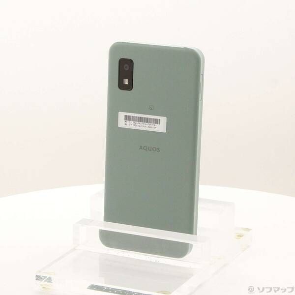 中古品〕 AQUOS wish2 64GB オリーブグリーン A204SH Y!mobile SIM