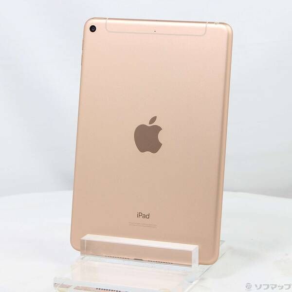 中古品〕 iPad mini 第5世代 256GB ゴールド MUXE2J／A SoftBank【276